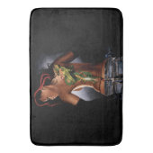 Dragon Tattoo Woman Badematte (Vorderseite Vertikal)