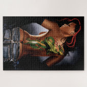 Dragon Tattoo Woman Puzzle (Horizontal)
