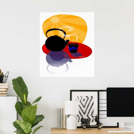 Dragon Tea Poster (Heimbüro)