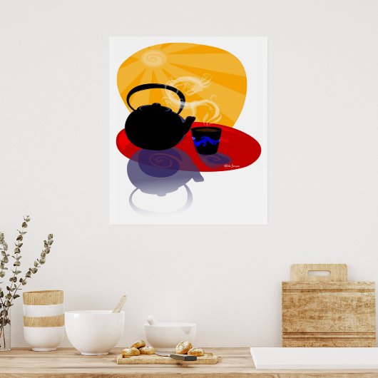 Dragon Tea Poster (Küche)