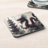 Dragon Temple Untersetzer (Linke Seite)