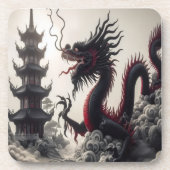 Dragon Temple Untersetzer (Vorderseite)