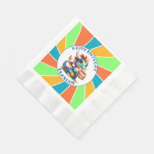 Dragon Themed Boys Geburtstagsparty Serviette (Ecke)