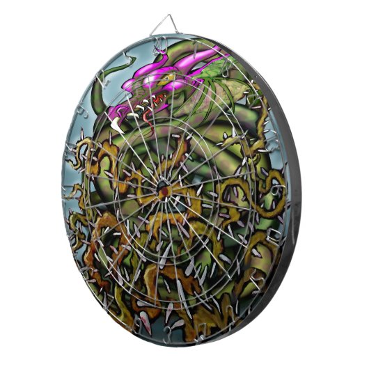 Dragon Thorns Dartscheibe (Vorderseite rechts)