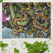 Dragon Thorns Küchentuch (Gefaltet)