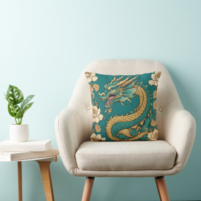 Dragon Throw Kissen (Stuhl )