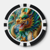 Dragon Tiger Poker Chip (Vorderseite)