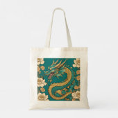 Dragon Tote Bag Tragetasche (Rückseite)