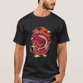 Dragon Traditionelle Kunst Irezumi Re T-Shirt (Vorderseite)