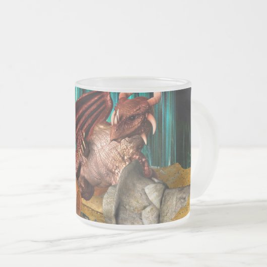 Dragon Treasure Mattglastasse (VorderseiteRechts)