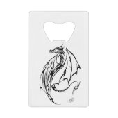 Dragon Tribal Geldkarten Flaschenöffner (Vorderseite)