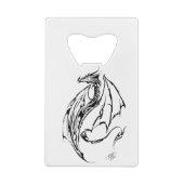 Dragon Tribal Geldkarten Flaschenöffner (Rückseite)