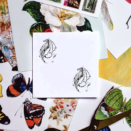 Dragon Tribal Gummistempel