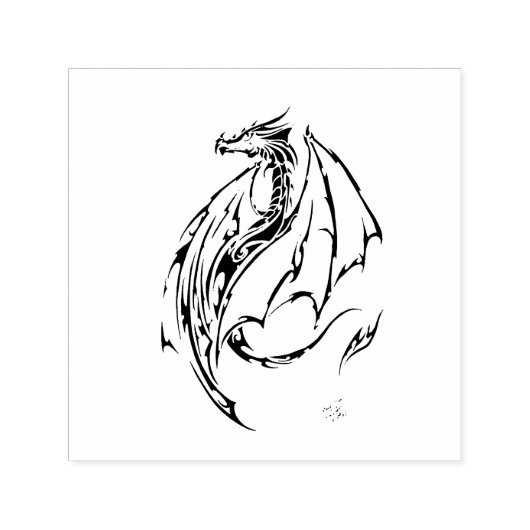 Dragon Tribal Permastempel (Design)
