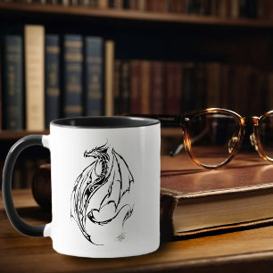 Dragon Tribal Tasse
