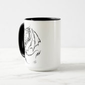 Dragon Tribal Tasse (Vorderseite Links)