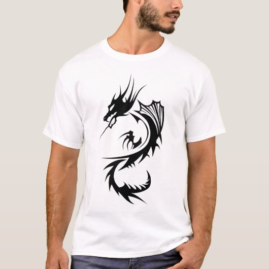 Dragon_Tribal_Tattoo_Form_200 T-Shirt (Vorderseite)