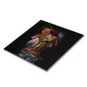 Dragon Tribal Woman Fliese (Seite)