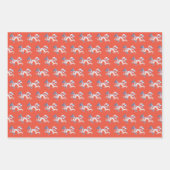 Dragon Trio Geschenkpapier Set (Vorderseite 3)