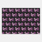 Dragon Trio Geschenkpapier Set (Vorderseite)