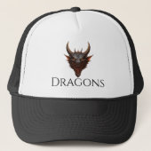Dragon trucker hat truckerkappe (Vorderseite)
