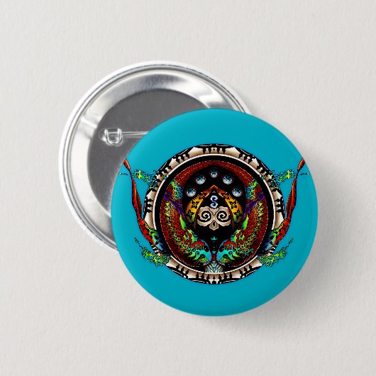 Dragon Twins Button (Vorne & Hinten)