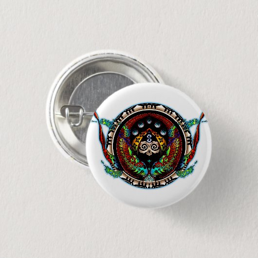 Dragon Twins Button (Vorne & Hinten)
