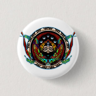 Dragon Twins Button