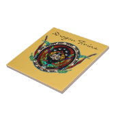 Dragon Twins Fliese (Seite)