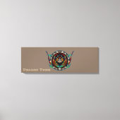 Dragon Twins Leinwanddruck (Vorderseite)