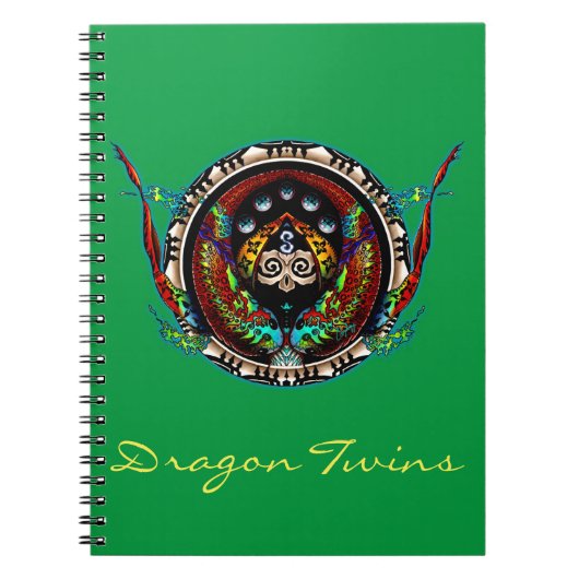 Dragon Twins Notizblock (Vorderseite)