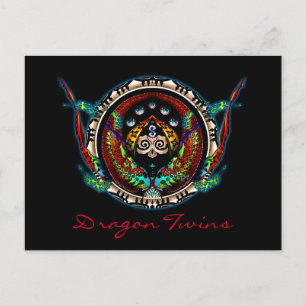Dragon Twins Postkarte