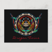 Dragon Twins Postkarte (Vorderseite)