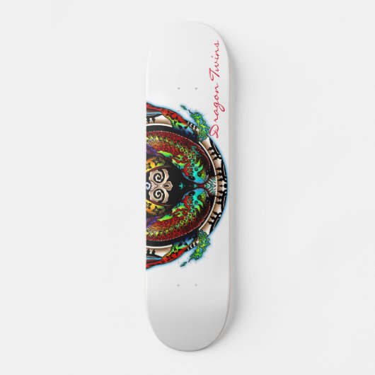 Dragon Twins Skateboard (Vorderseite)