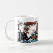 Dragon und Feng Huang. Illustration durch Insima Kaffeetasse (Links)