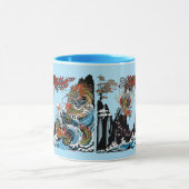 Dragon und Feng Huang. Illustration durch Insima Tasse (Zentrum)