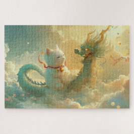 Dragon und Lucky Cat Puzzle