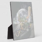 Dragon und Moon Fantasy Artwork Fotoplatte (Seite)