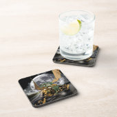 Dragon und Moon Fantasy Artwork Untersetzer (Rechte Seite)