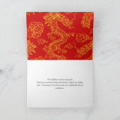 Dragon und Phoenix | Danke (Innenseite)