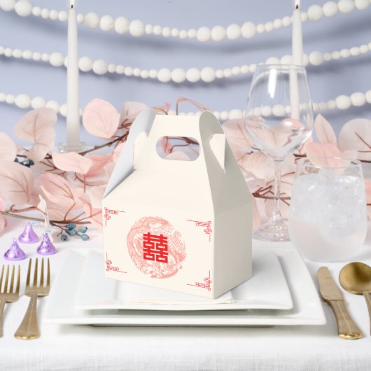 Dragon und Phoenix-Hochzeit in China Geschenkschachtel (Hochzeit)
