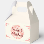 Dragon und Phoenix-Hochzeit in China Geschenkschachtel (Rückseite)