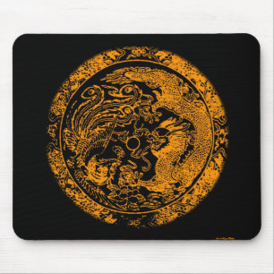 Dragon und Phoenix Mousepad