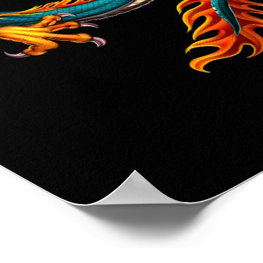 Dragon und Phoenix Poster (Ecke)