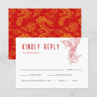 Dragon und Phoenix | RSVP für Hochzeiten + Wahl de