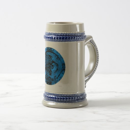 Dragon und Phoenix-Tasse Bierglas (VorderseiteRechts)