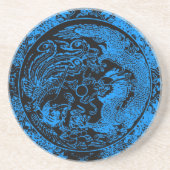 Dragon und Phoenix-Untersetzer Untersetzer (Vorne)