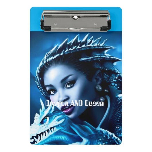 Dragon und seine Königin - Mini-Zwischenablage Mini Klemmbrett (Vorderseite)