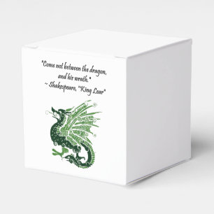 Dragon und Seiner Zorn Shakespeare King Lear Carto Geschenkschachtel