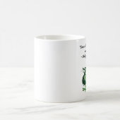 Dragon und Seiner Zorn Shakespeare King Lear Carto Kaffeetasse (Mittel)